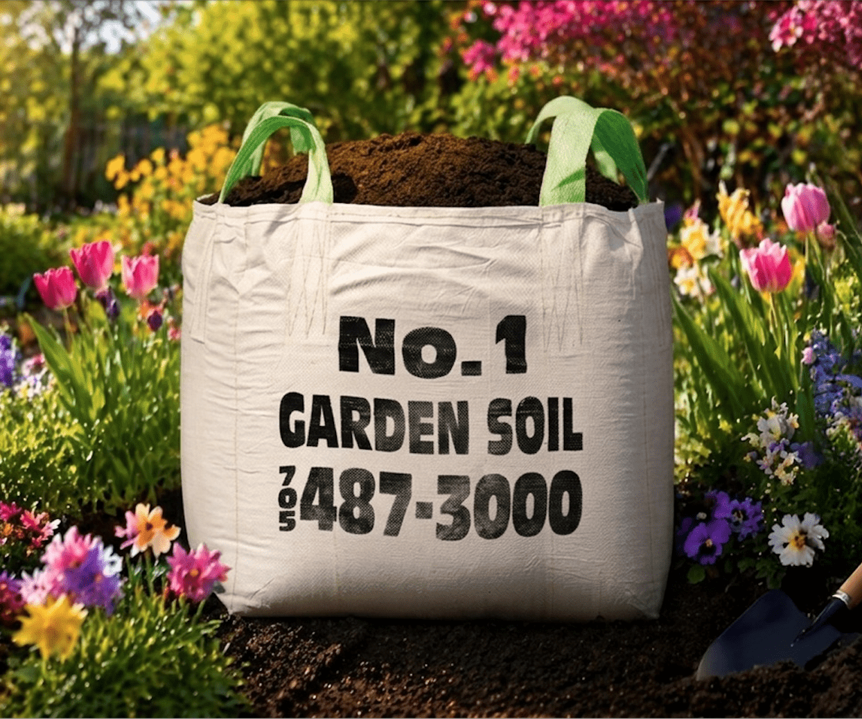 Garden Soil in a Sack